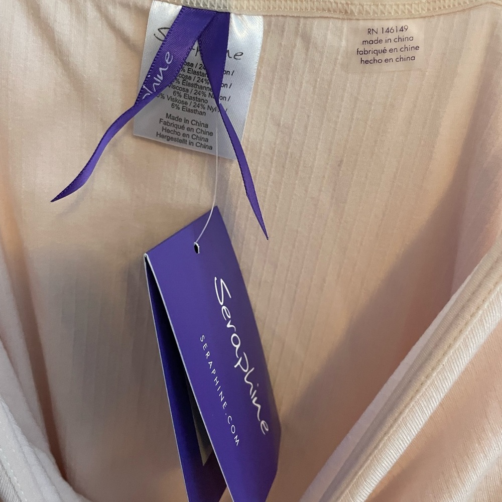 NEW Maternity Slip Dress - Soft Bamboo in blush color